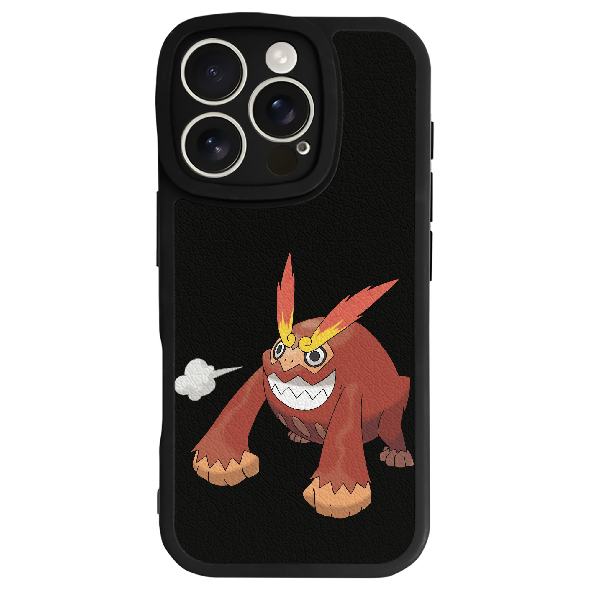 （画像用） ポケットモンスター Pokémon 【iPhone 16シリーズ対応】シリコンスマホケース（レザー調） 材質：シリコン